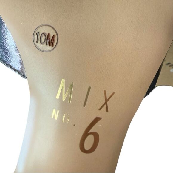 Mix No. 6 Yayna Pump Bronze Muted Metallic Ankle Strap Women’s Size 10 Medium - Picture 10 of 12